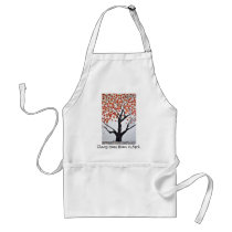 Cherry trees bloom in April Apron