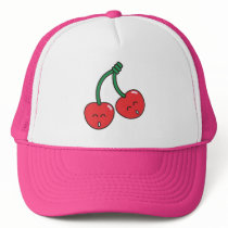 Cherry Twins Trucker Hat