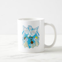Cherubs & Dove of Peace Mug