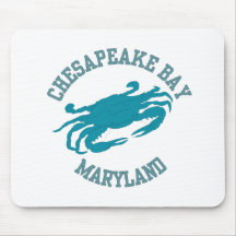 Chesapeake Bay  Blue Crab Mouse Mat