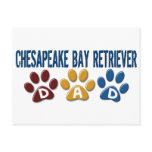 CHESAPEAKE BAY RETRIEVER Dad Paw Print 1