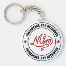 CHESAPEAKE BAY RETRIEVER mom Keychains