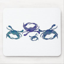 Chesapeake Blue Crabs Mouse Pad