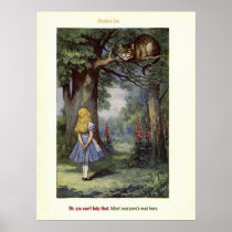 Cheshire CAT Alice in Wonderland print