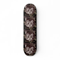Cheshire Cat Carnivale Style Custom Skate Board