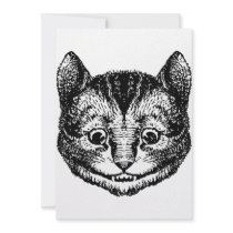 Cheshire Cat Inked Black