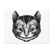 Cheshire Cat Inked Black