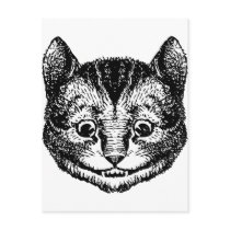Cheshire Cat Inked Black
