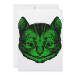 Cheshire Cat Inked Green Fill