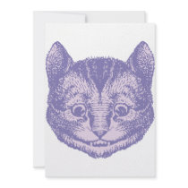 Cheshire Cat Inked Lavender
