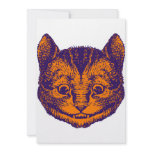 Cheshire Cat Inked Purple Orange