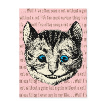 Cheshire Cat - Vintage Alice in Wonderland Postcards