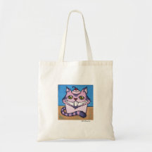 Cheshire Catcake Canvas Bags