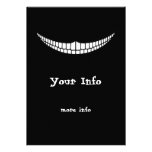 Cheshire Grin Invitation