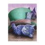 Cheshire Kitten Postcard