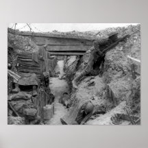 Cheshire Reg't at the Somme Print