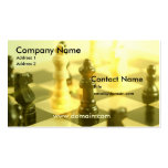 Chess Board Business Card