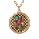 Chess Boxes Necklace