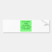 chess bumper stickers