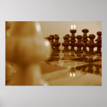 Chess Burn Posters