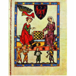 Chess,  By Meister Der Manessischen Liederhandsch Acrylic Cut Out