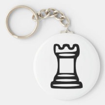 Chess - Castle Key Chains