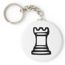 Chess - Castle Key Chains