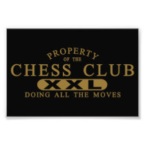 Chess Club Photographic Print