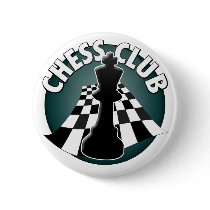 Chess Club Player Chessboard Picture Pins