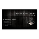 Chess; Cool Black Business Card