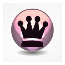 Chess Crown Invitations