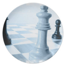 Chess Design  Plate