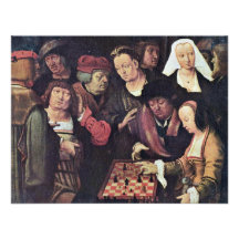Chess Game By Leyden Lucas Van (Best Quality) Personalized Invites