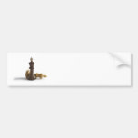 Chess Game Over Bumper Sticker