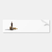Chess Game Over Bumper Sticker