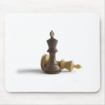 Chess Game Over Mouse Pads