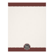 Chess is Life Red Customized Letterhead