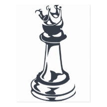 Chess - King Postcards