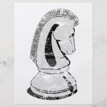 chess - knight custom flyer