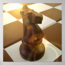 Chess Knight Poster Print