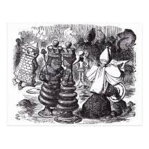 Chess Pieces Postcards