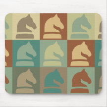 Chess Pop Art Mouse Pads