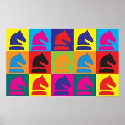 Chess Pop Art Posters by sciencewillprevail