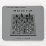 Chess Position - Can You Spot a Fork? Metallic