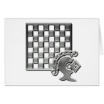 Chess Strategy Greeting Card