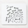 Chess Think-Move(W) Mouse Mats