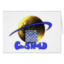 Chess World Greeting Card