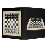 Chessboard and Chess Pieces: Binder