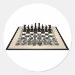 Chessboard and Chess Pieces: Sticker