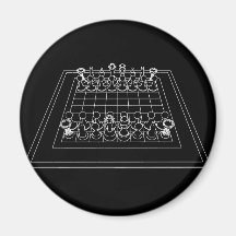 Chessboard & Chess Pieces: Magnets